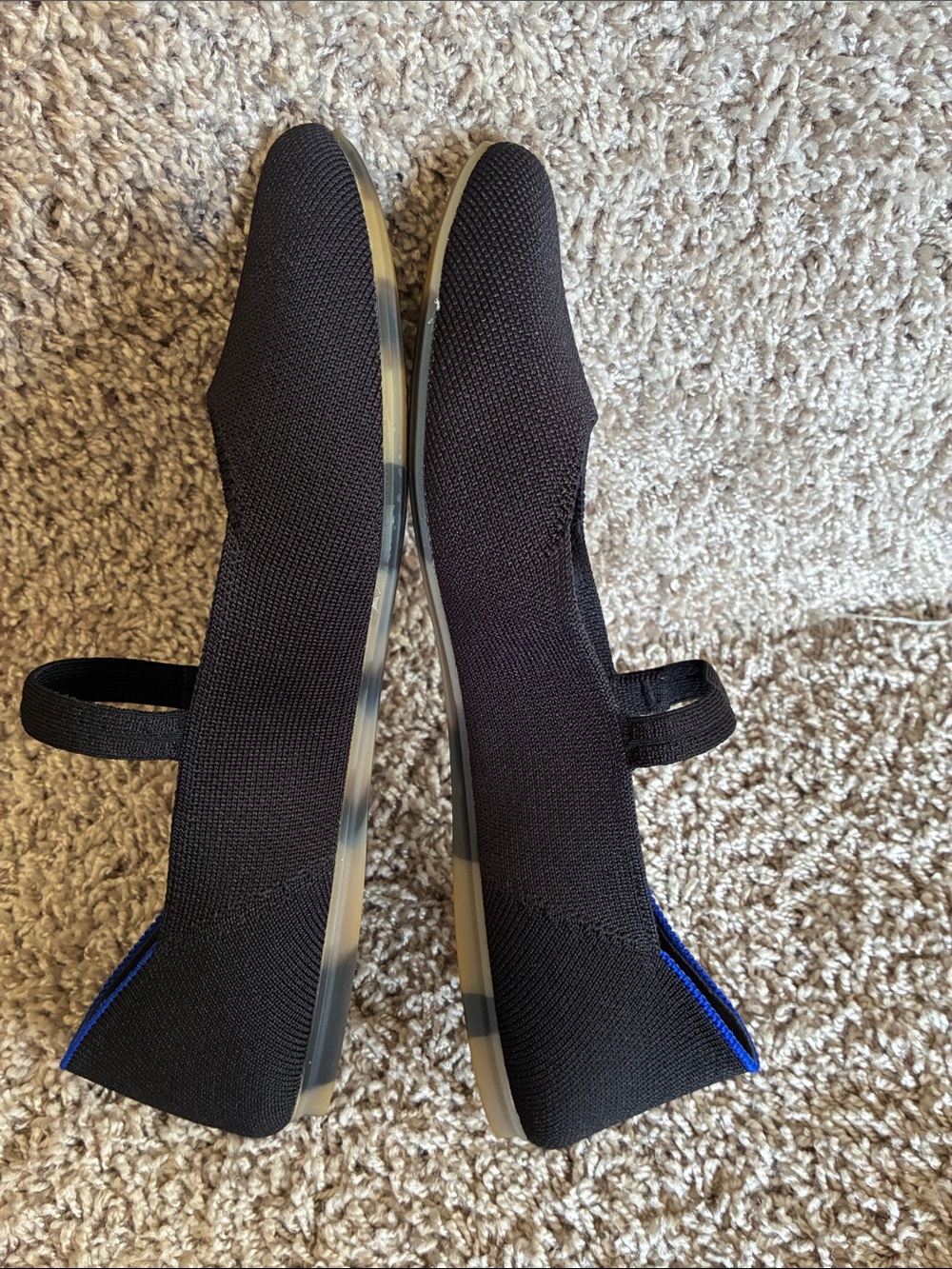 Rothy's Brand New- Black Mary Jane Knit Flats - Picture 5 of 12